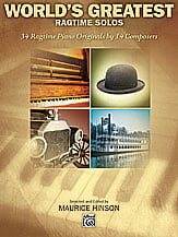 World's Greatest Ragtime Solos piano sheet music cover Thumbnail